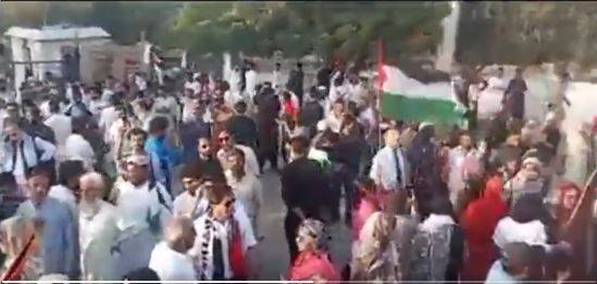 Protest rallies held across Pakistan to express solidarity with Palestinians