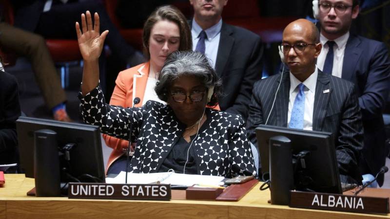 US vetoes UN resolution for 