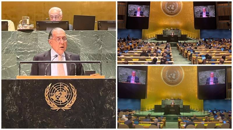 At UNGA, Pakistan calls for immediate end to war, killings in Gaza