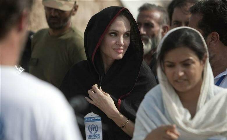 Angelina Jolie voices support for Palestinians after Jabalia refugee camp attack