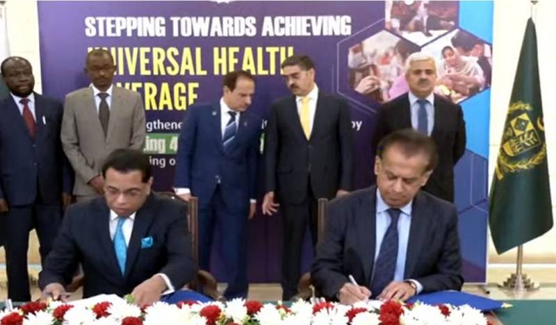 WHO signs MoU with Pakistan to support 'Universal Health Coverage Programme'