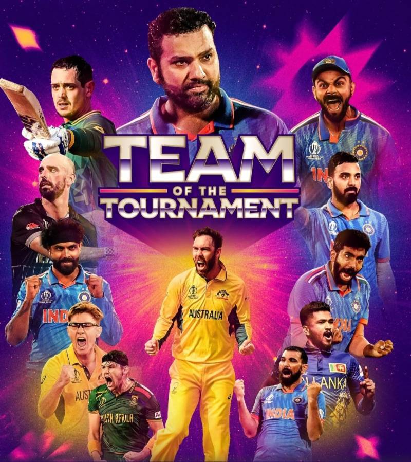ICC Men's Cricket World Cup 2023: No Pakistani player in Team of the Tournament