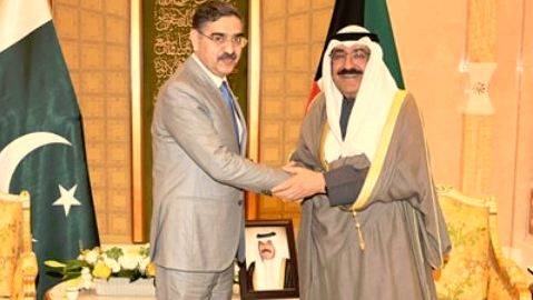 Pakistan, Kuwait reiterate desire to further deepen bilateral ties