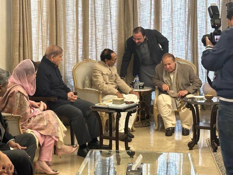 Nawaz meets Shujaat, prevailing political situation, general elections discussed