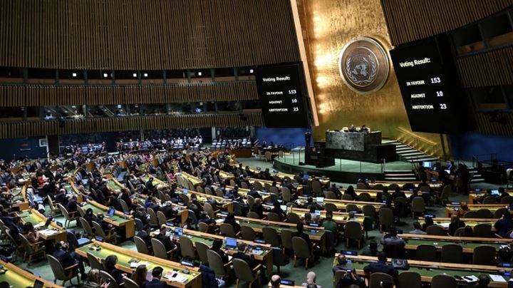 UNGA passes resolution calling for immediate humanitarian ceasefire in Gaza