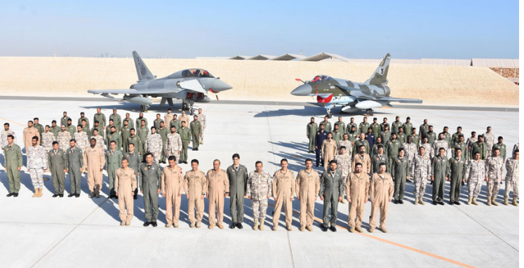 PAF, Qatar Emiri Air Force joint aerial Exercise Zilzal-II begins