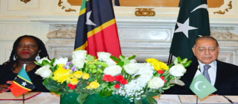 Pakistan, St. Kitts & Nevis establish formal diplomatic relations