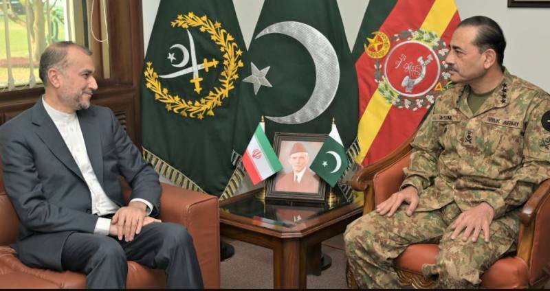 COAS Asim stresses sustained engagement with Iran to address security concern