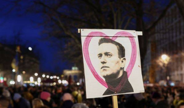 Russian emigres gather across Europe to mourn opposition leader Navalny