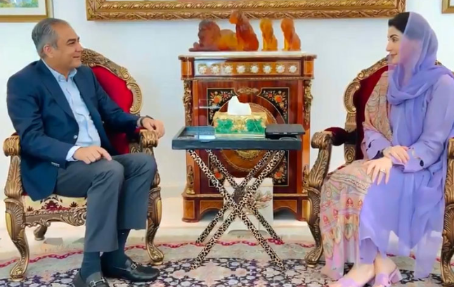Mohsin Naqvi meets Punjab CM-designate Maryam Nawaz