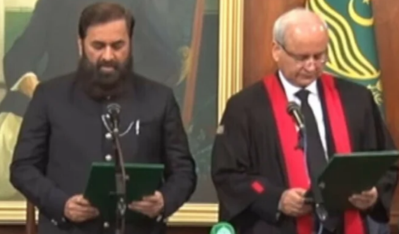 Justice Malik Shahzad Ahmad Khan takes oath as LHC chief justice 