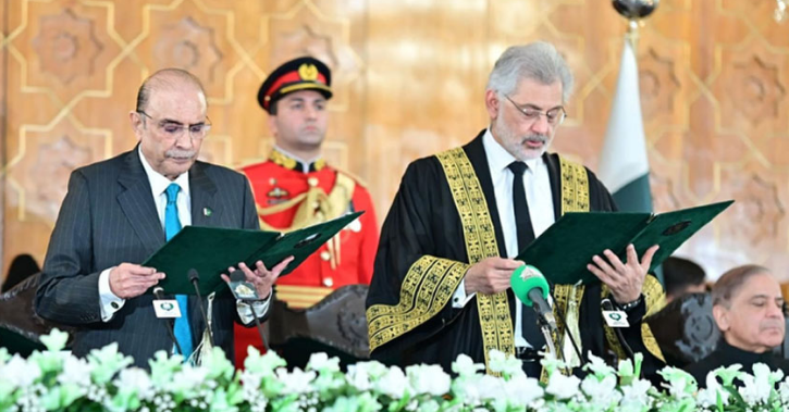 Asif Ali Zardari sworn in as President of Pakistan