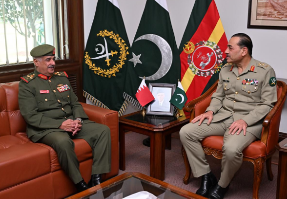 COAS underscores Pakistan's commitment to enhance military ties with Bahrain