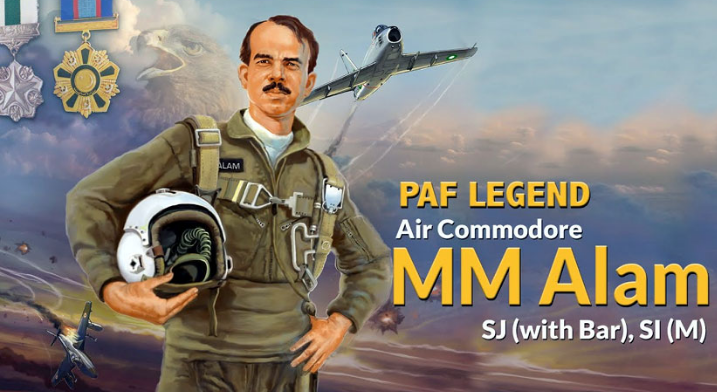 Nation remembers 1965 war hero MM Alam on his 11th death anniversary