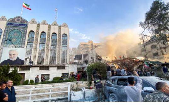 8 killed in Israeli warplanes strike on Iranian embassy in Damascus