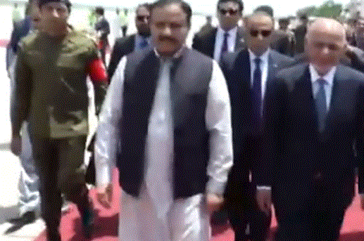 Afghan President Ghani reaches Lahore