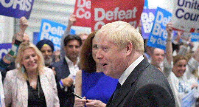 Former London mayor Boris Johnson wins race to become next PM