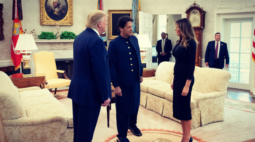 US First Lady Melania shares pictures with PM Imran, President Trump