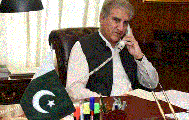 FM Qureshi discusses IoK situation with his Japanese counterpart