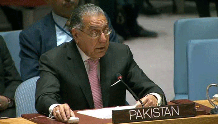 India threatens small countries over Kashmir issue: Munir Akram