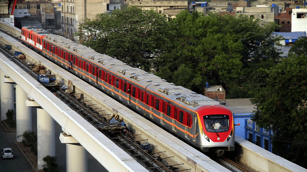 Lahore Orange Line Train 
