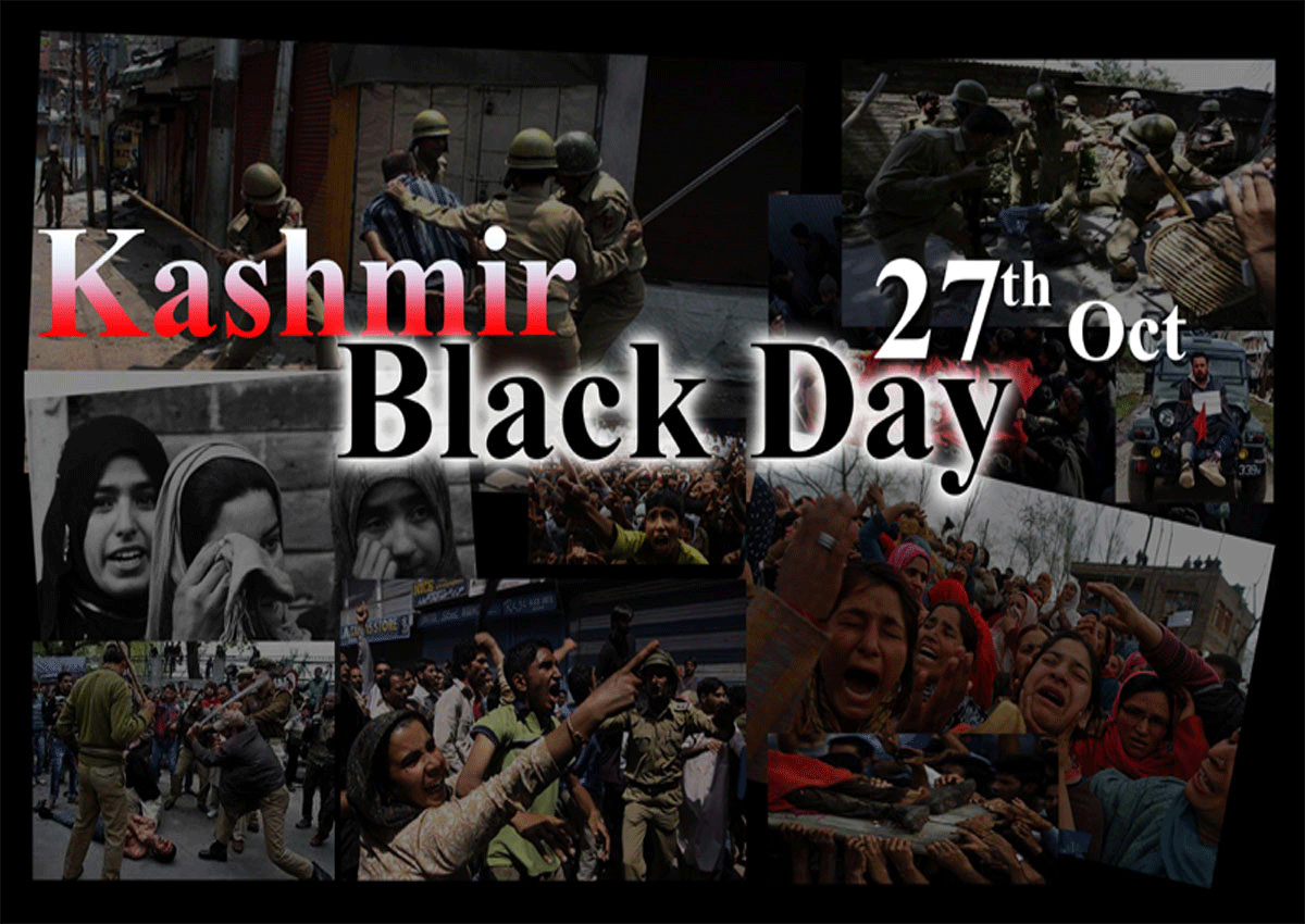 Oct 27: Pakistan, Kashmiris across the world observe Black Day today
