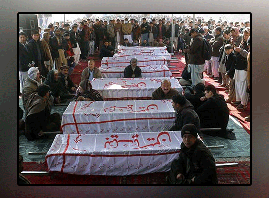 Machh massacre: Slain coal miners laid to rest in Quetta's Hazara Town