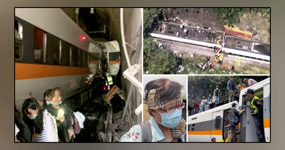 taiwan, deadliest, rail, crash, leaves, dead, neo tv