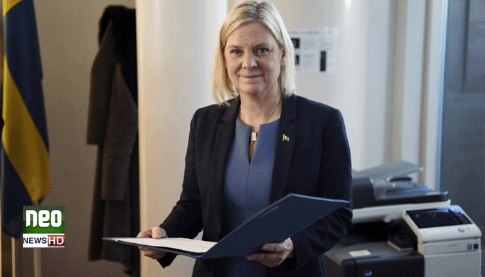 magdalena, andersson, sweden, elected, neo tv